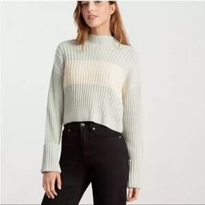 EVERLANE - COTTON RIBBED ROLLNECK SWEATER